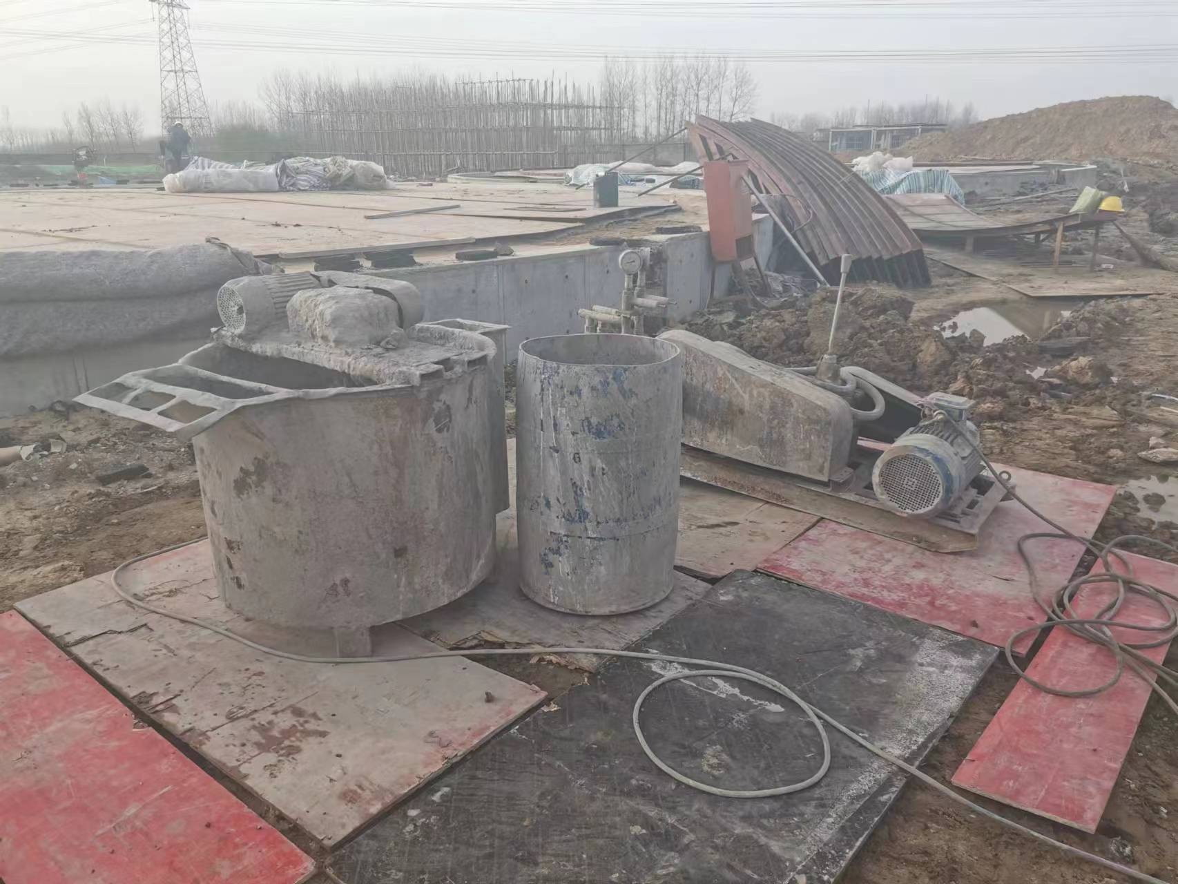 罗庄设备基础注浆